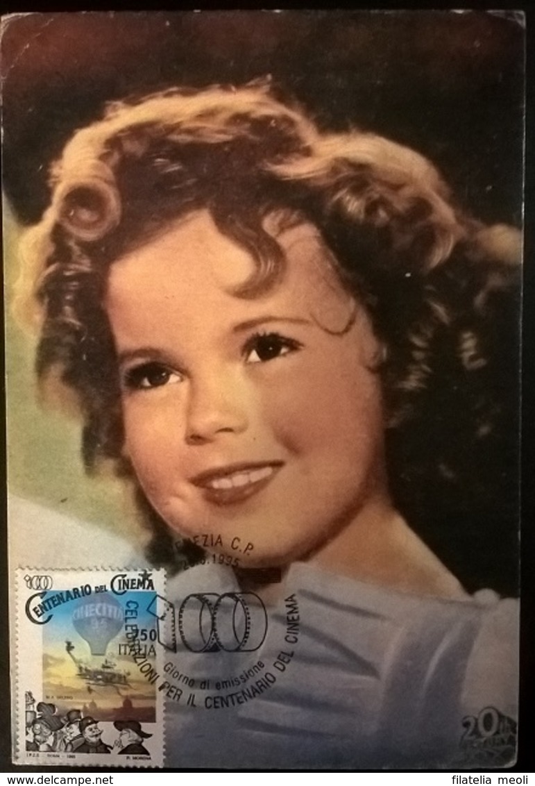 CARTOLINA CINEMA SHIRLEY TEMPLE - Altri