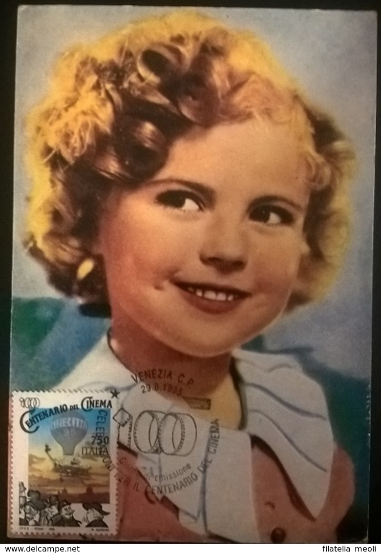 CARTOLINA CINEMA SHIRLEY TEMPLE - Altri