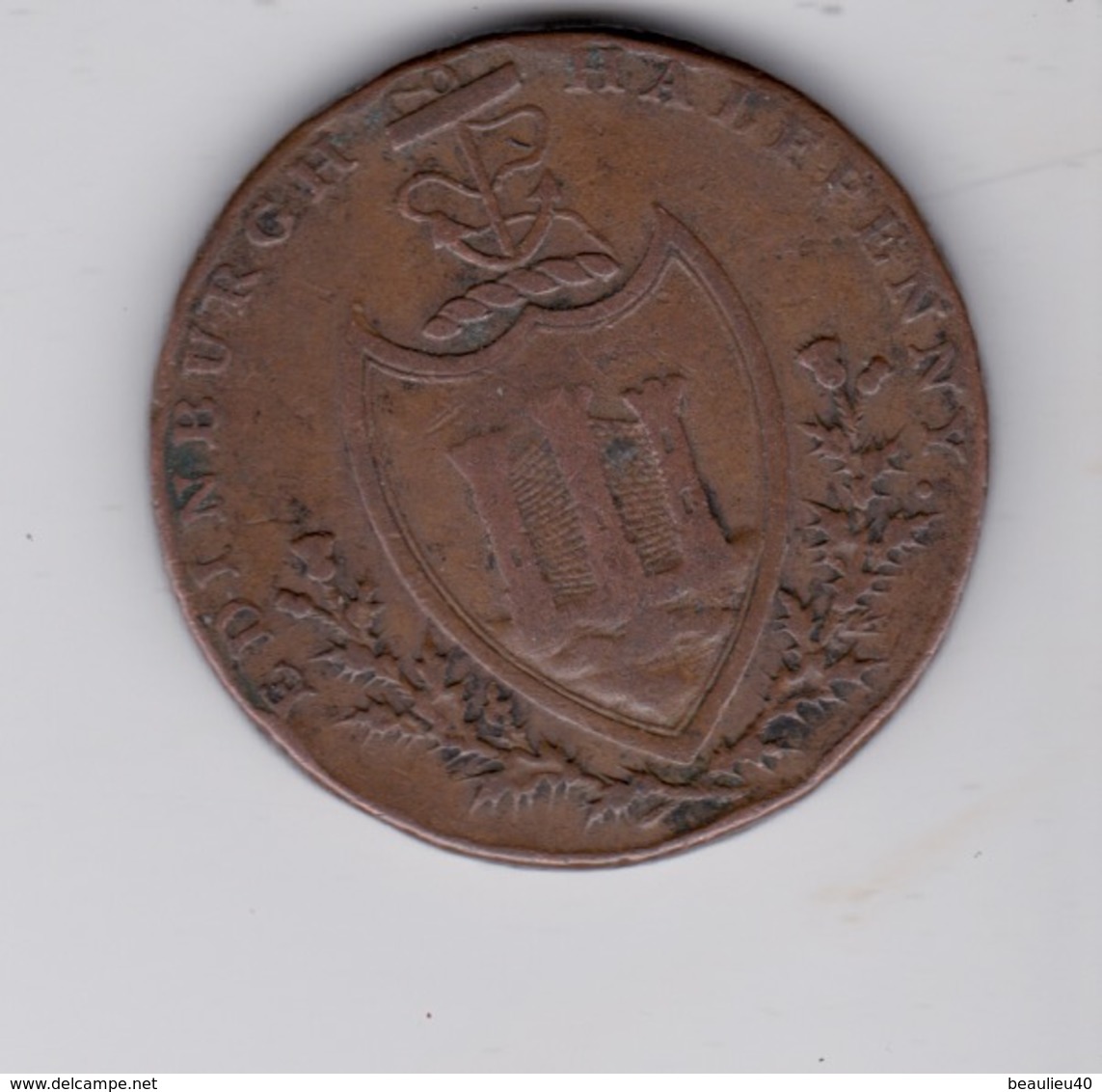 Half Penny  1790 Edinburgh - Royaux/De Noblesse