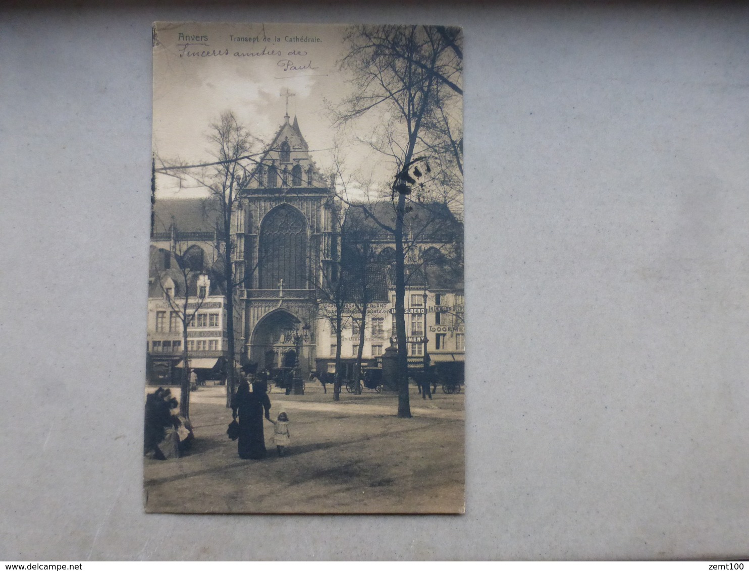 Anvers - Antwerpen - Trabsept De La Cathedrale - 1905 - Antwerpen