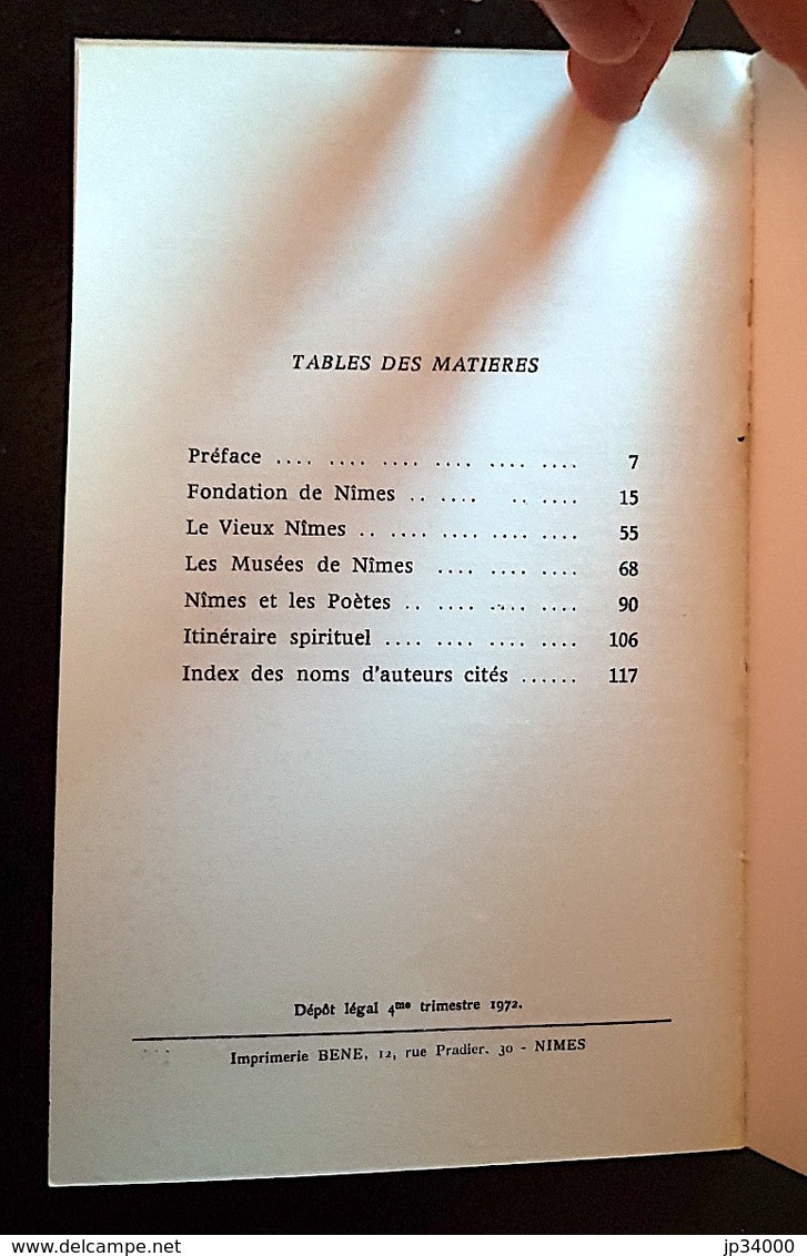 NIMES DANS LA LITTERATURE De Georges MARTIN. - Languedoc-Roussillon