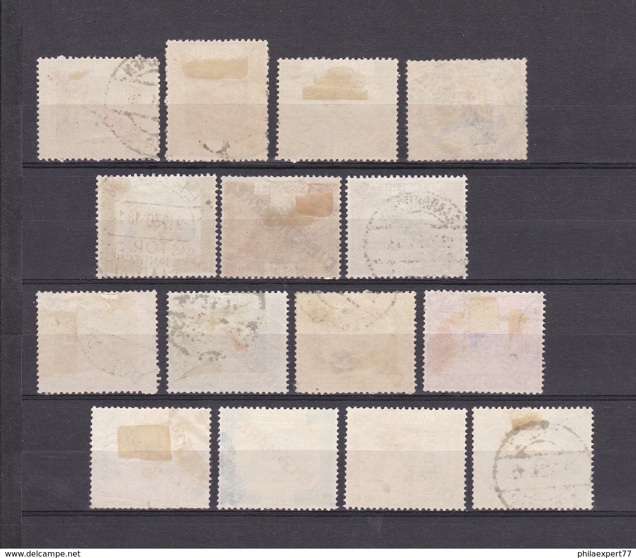 Sargebiet -  1922 - Michel Dienstmarken  1/11+12/15  - Gebraucht  - 107 Euro - Sonstige & Ohne Zuordnung