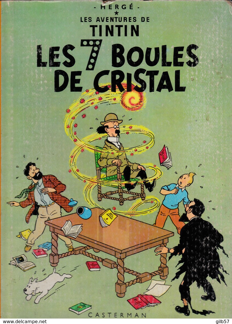 TINTIN, Les 7 Boules De Cristal, Casterman 1960 - Tintin