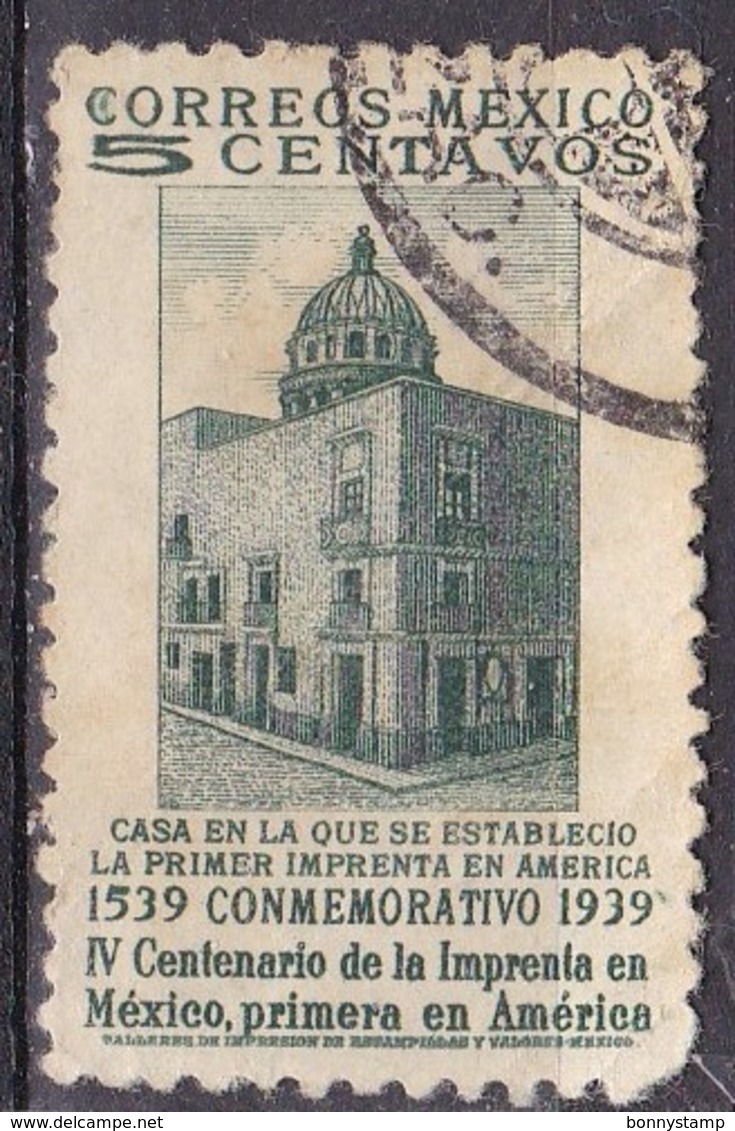 Messico, 1939 - 5c First Rinting Shop In Mexico - Nr.749 Usato° - Messico