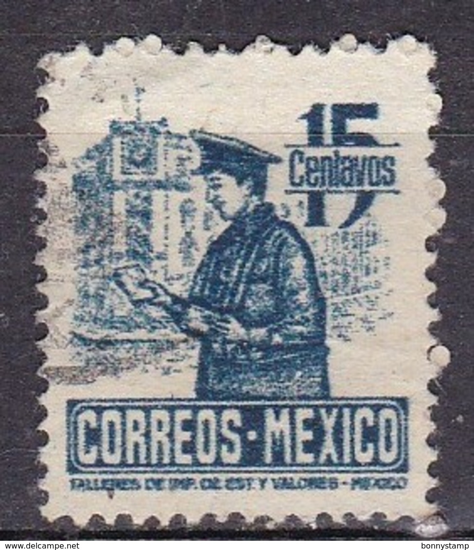 Messico, 1947 - 15c Postman - Nr.825 Usato° - Messico