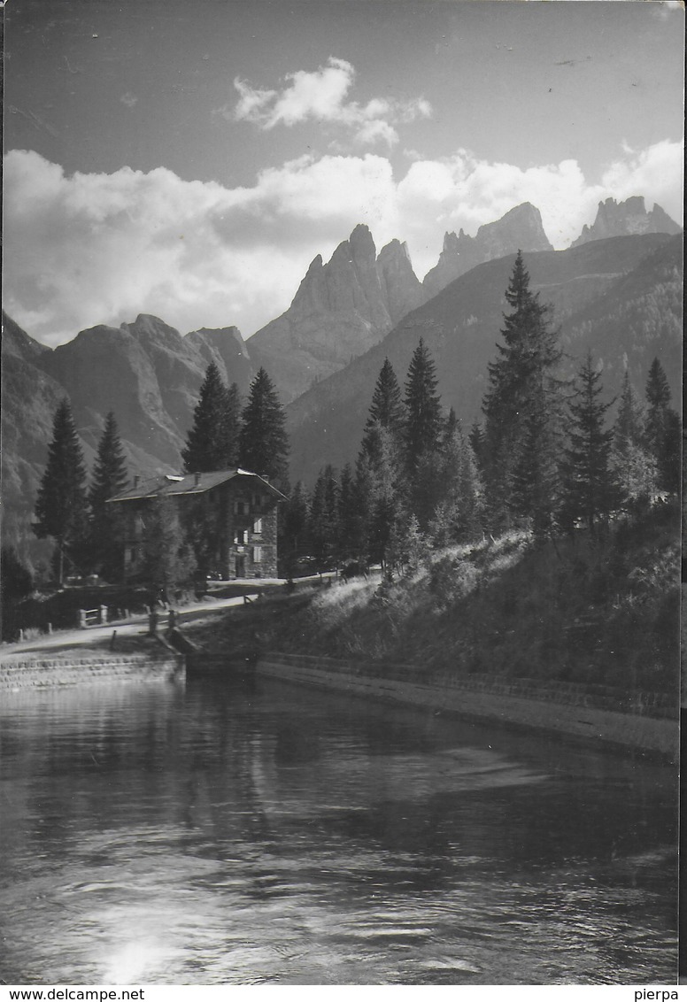 RIFUGIO DLOMITI - FALCADE - FOTO MARINO FALCADE - VIAGGIATA E TASSATA DA CAVIOLA (BL) 27.08.1959 - Alpinisme