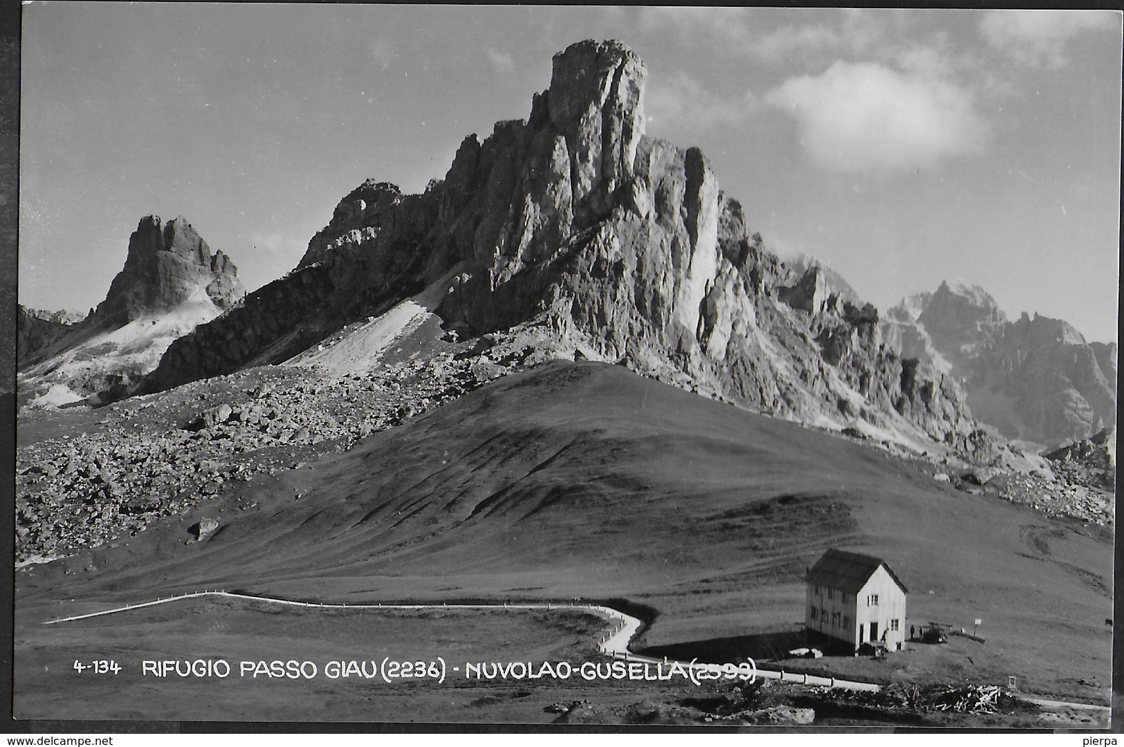 RIFUGIO DOLOMITI - FALCADE - FOTO MARINO FALCADE - VIAGGIATA E TASSATA DA CAVIOLA (BL) 27.08.1959 - Alpinisme