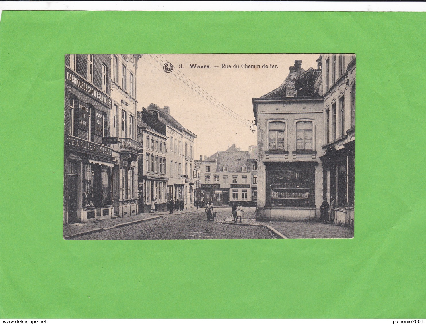 WAVRE  -  Rue Du Chemin De Fer - Wavre