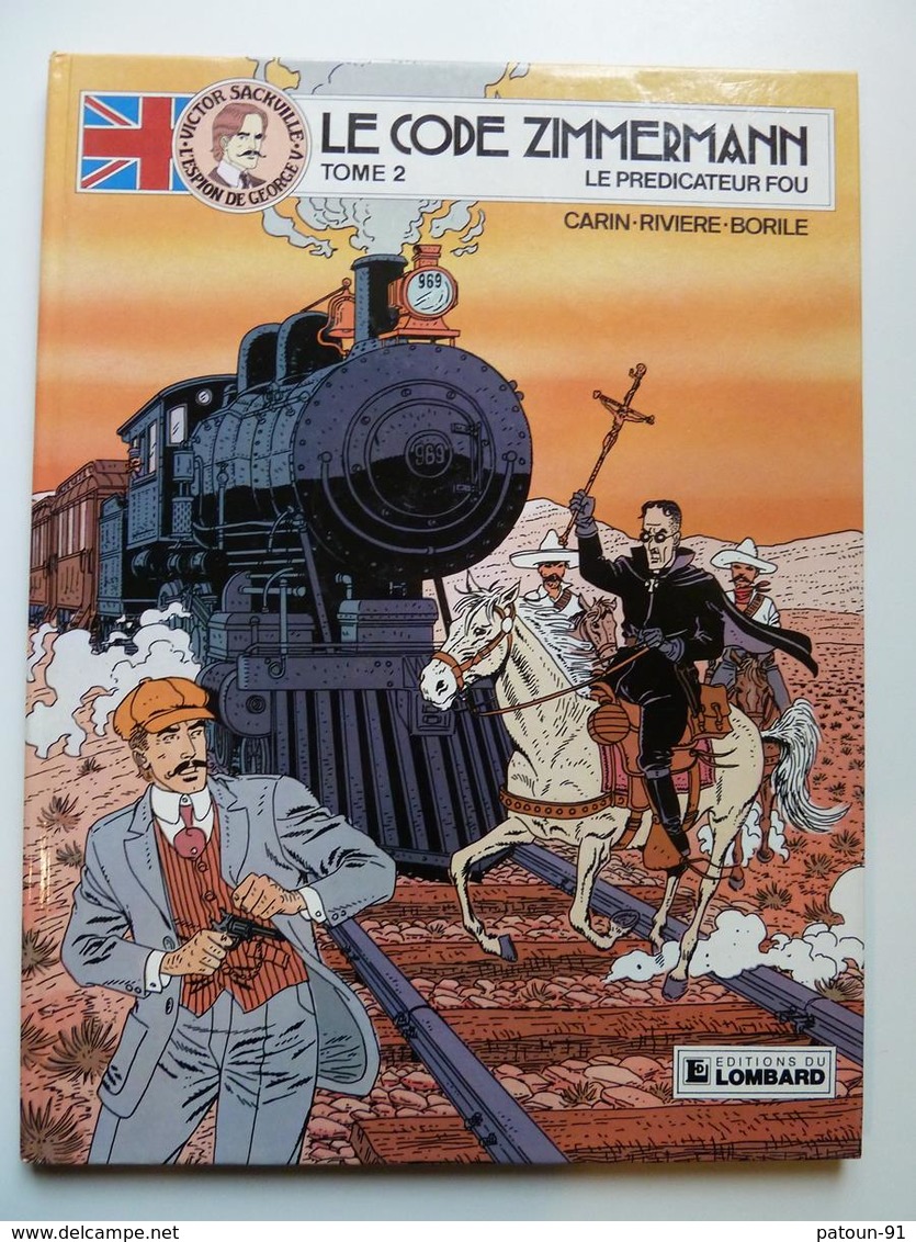 Victor  Sackville, Le Code Zimmermann, Tome 2, Le Prédicateur Fou, En EO En TTBE - Victor Sackville