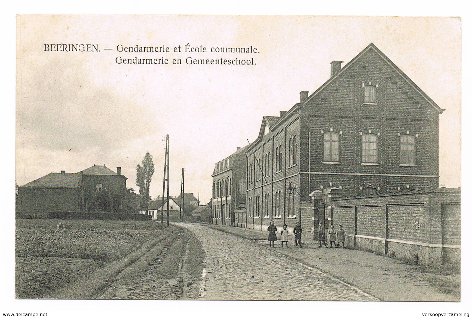 BERINGEN   Gendarmerie En Gemeenteschool - Beringen