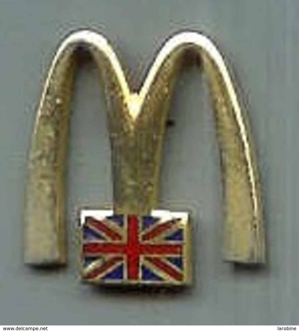 @@ Pin's Mac Donald's Blason Royaume Uni (1.5x1.6) @@md23 - McDonald's