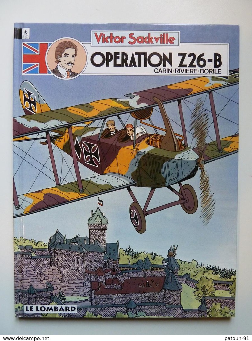 Victor  Sackville, Opération Z26-B, En EO En TTBE - Victor Sackville