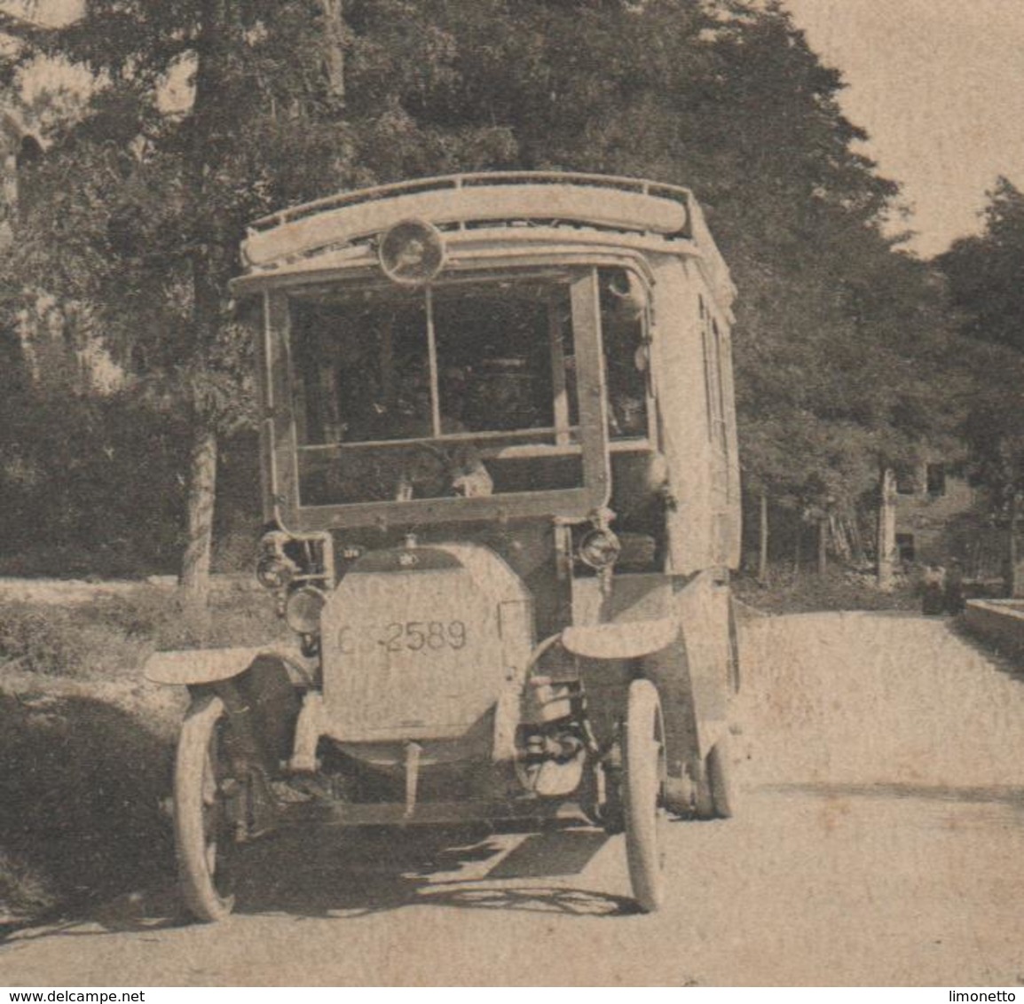 Italie- DIANO DI ALBA - 2 Cartes  (autobus,linea Alba-Diano-Bossolasco- Via Provinciale  +  Tunnel  )    CPA - Autres & Non Classés