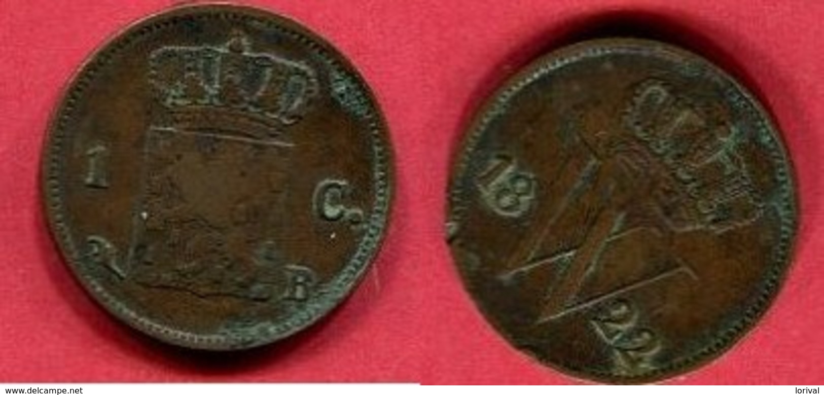 1 CENTS    ( KM 47 ) TB 1,5 - 1815-1840 : Willem I