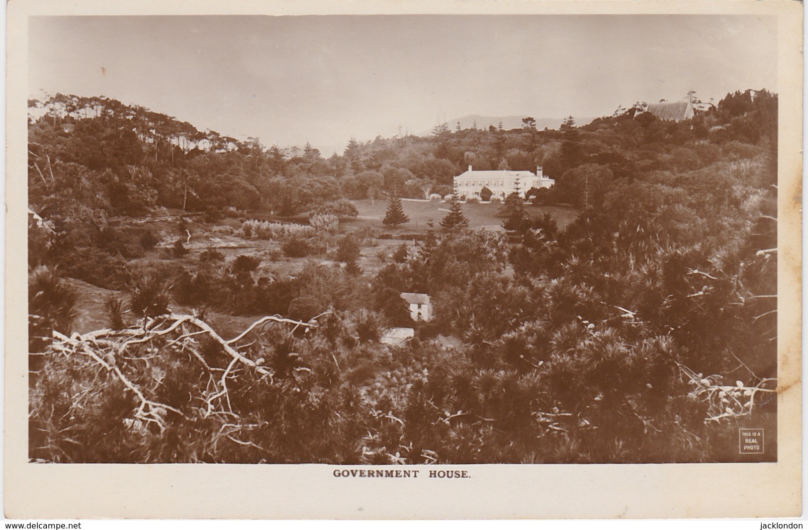 SAINTE HÉLÈNE  St HELENA  Government House - St. Helena