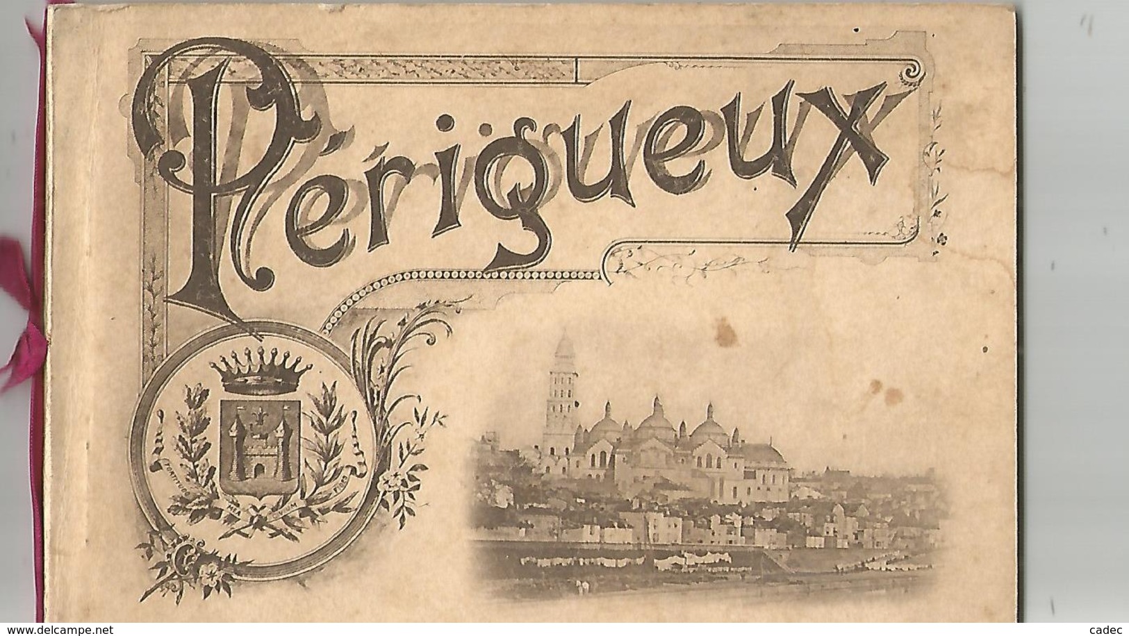 PERIGUEUX  Magnifique Carnet De 10 Pages - Périgueux