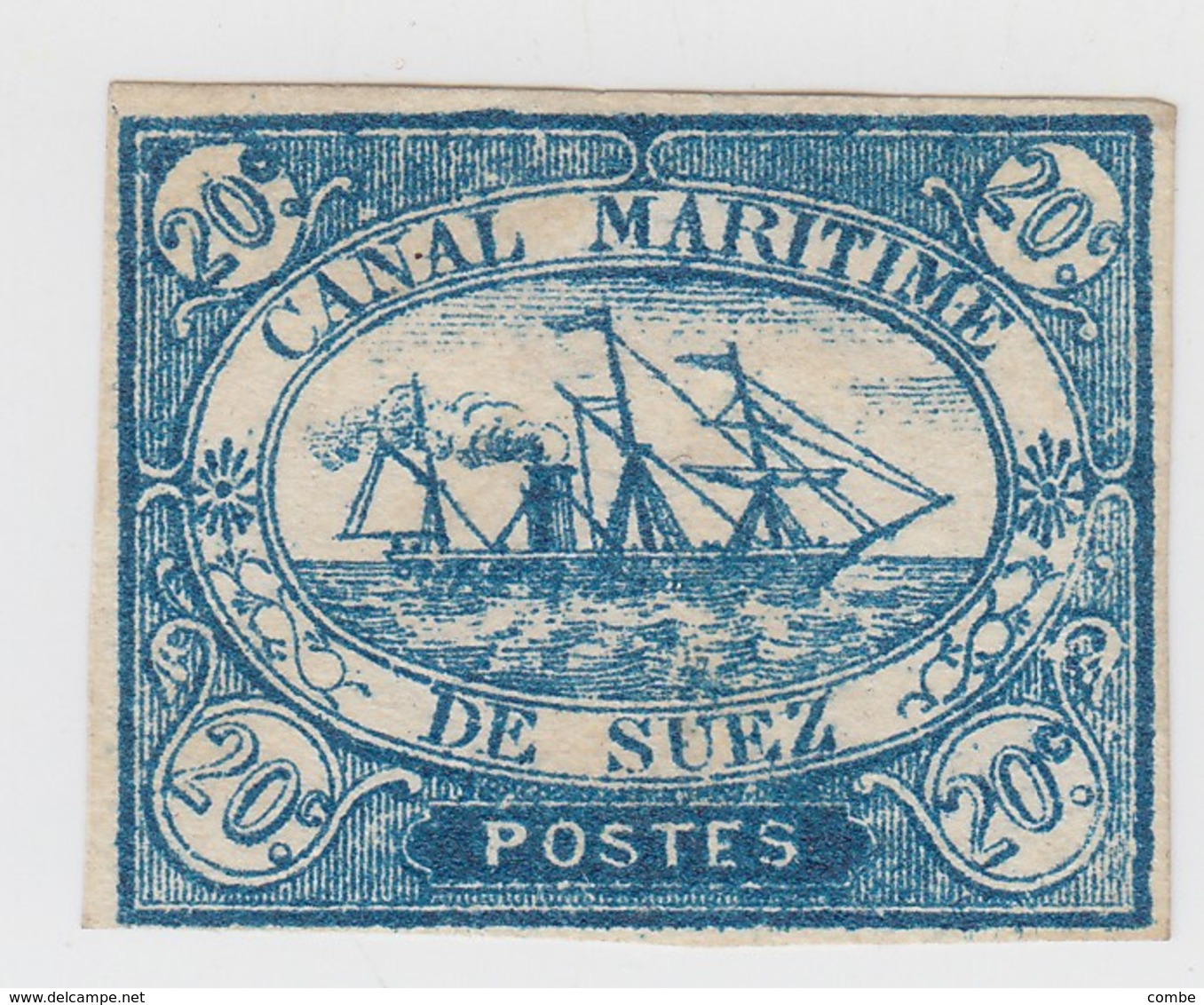 EGYPT CANAL SUEZ N° 3  SIGNED CALVES  / 1520 - Autres & Non Classés