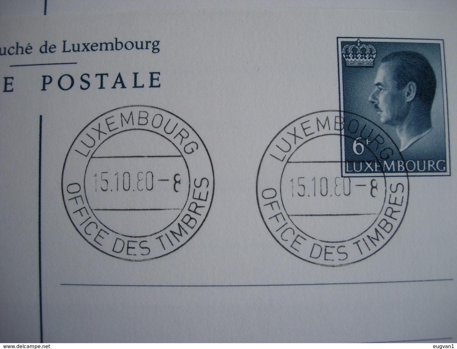 Luxembourg. 3 Cartes éditées Par La Poste Luxembourgoise.le 15.10.1980 - Entiers Postaux
