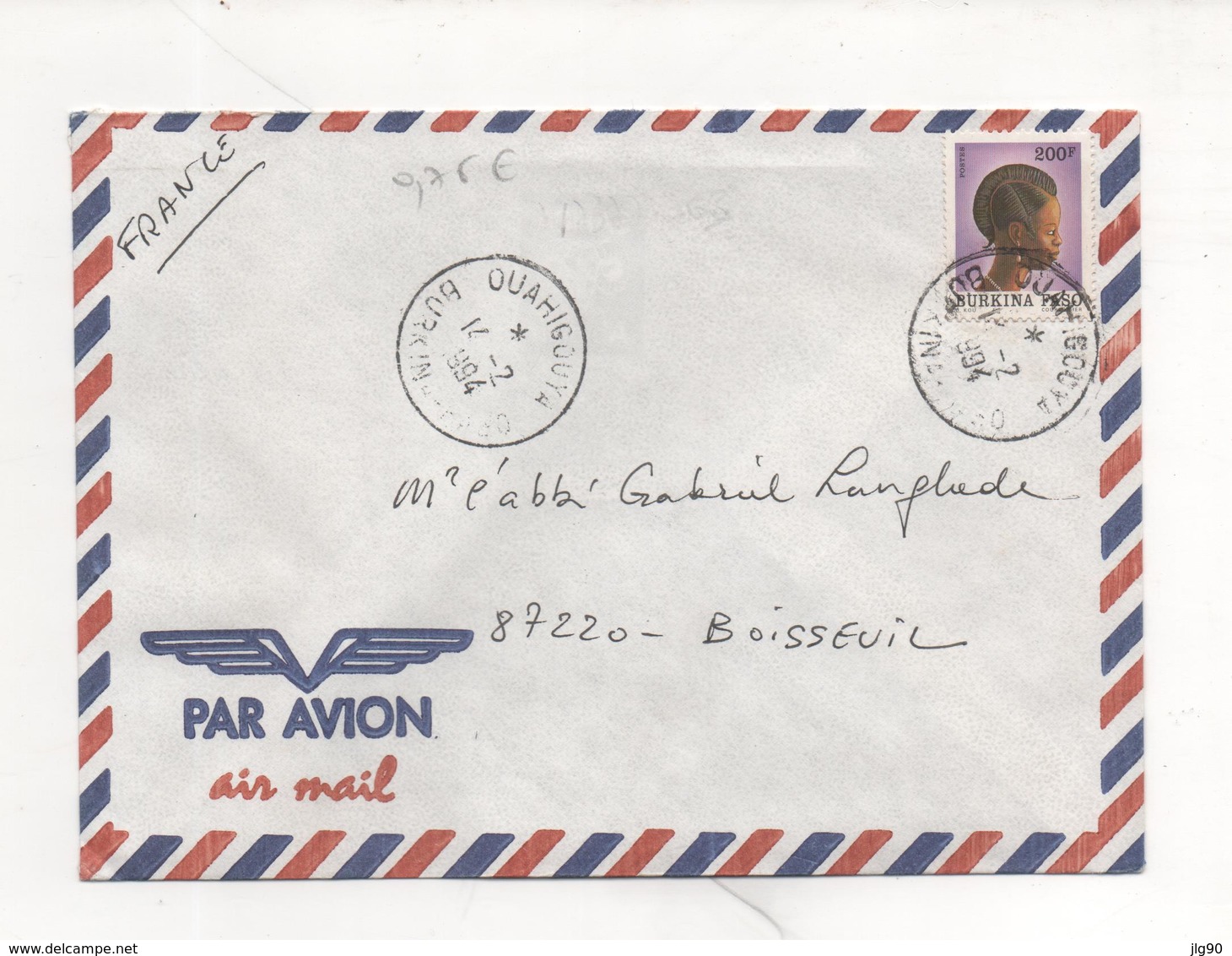 Burkina-Faso 1 Letter 1994 - Burkina Faso (1984-...)
