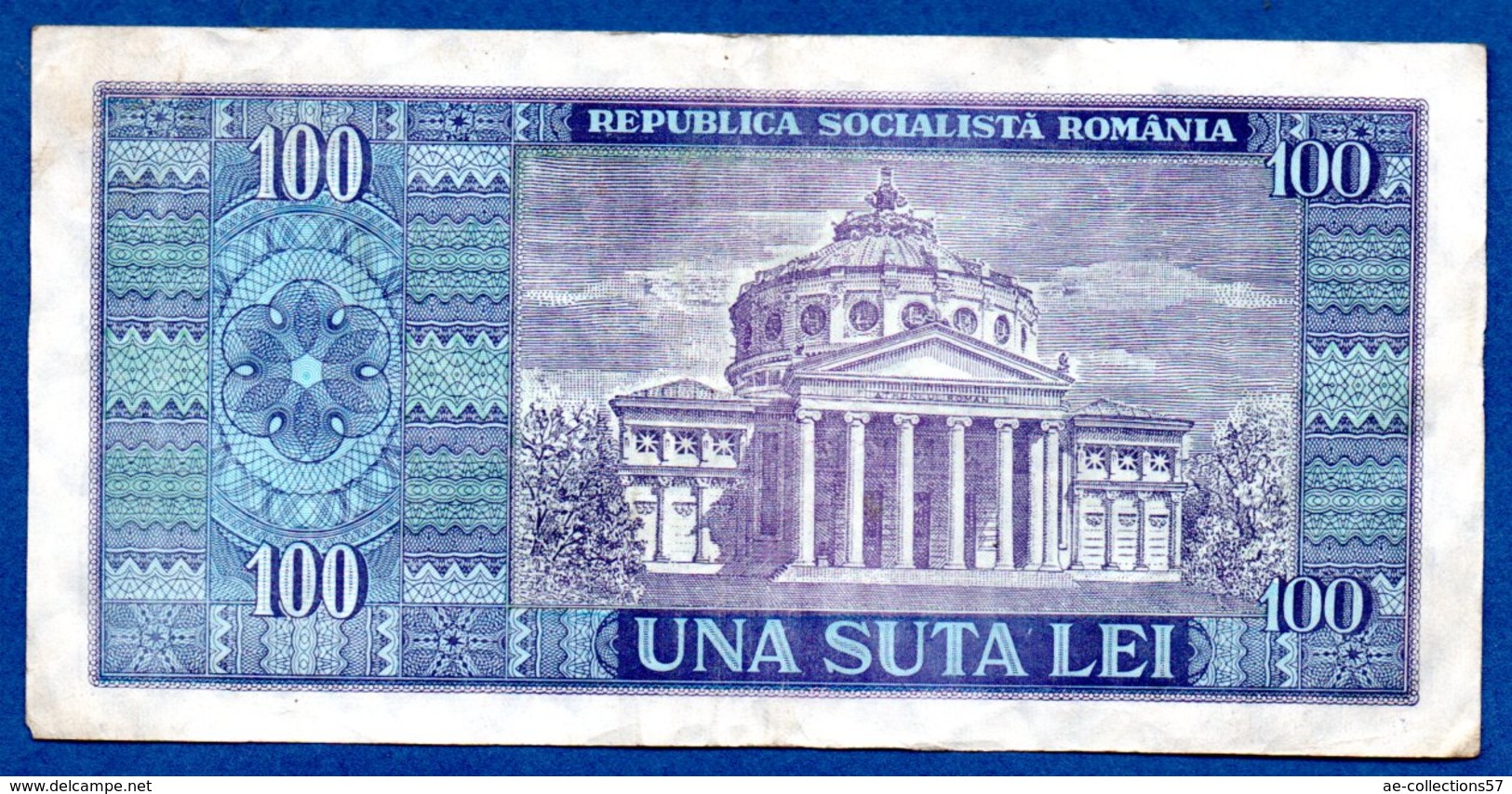Roumanie   --  100 Lei 1966     --    Pick # 97 -  état  TTB - Roumanie