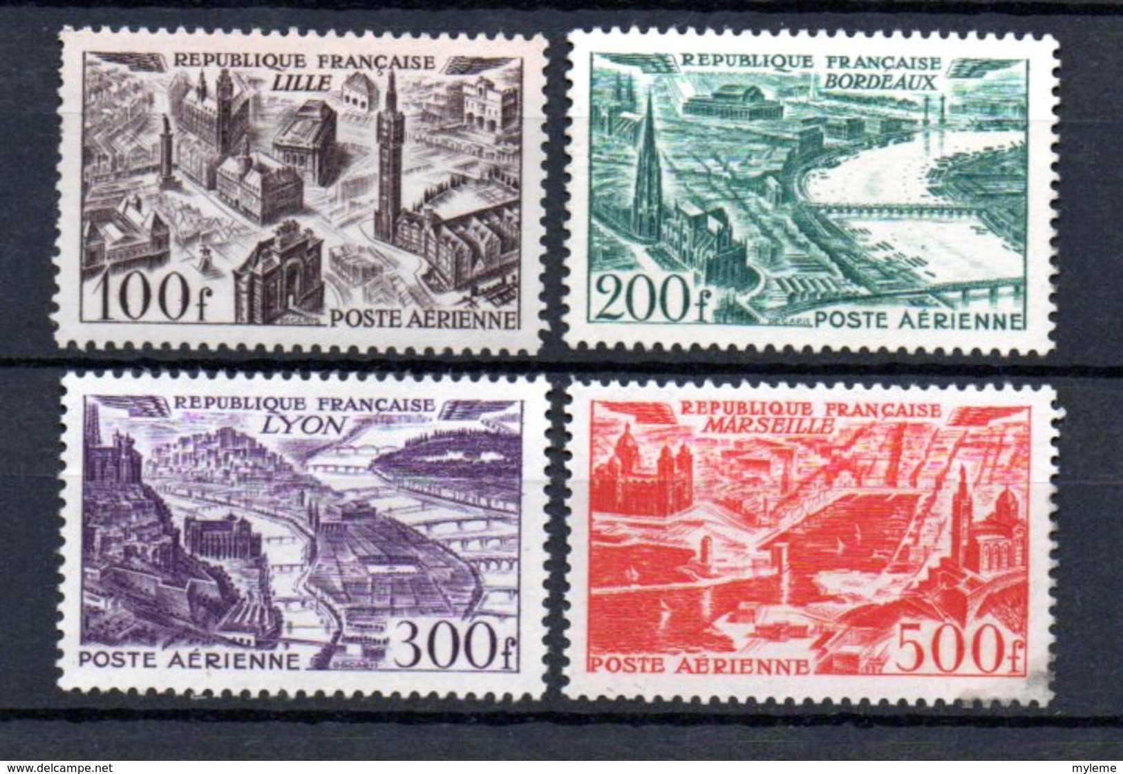 L France PA N° 24 à 27 ** Cote 110 Euros . A Saisir !!! - 1927-1959 Neufs