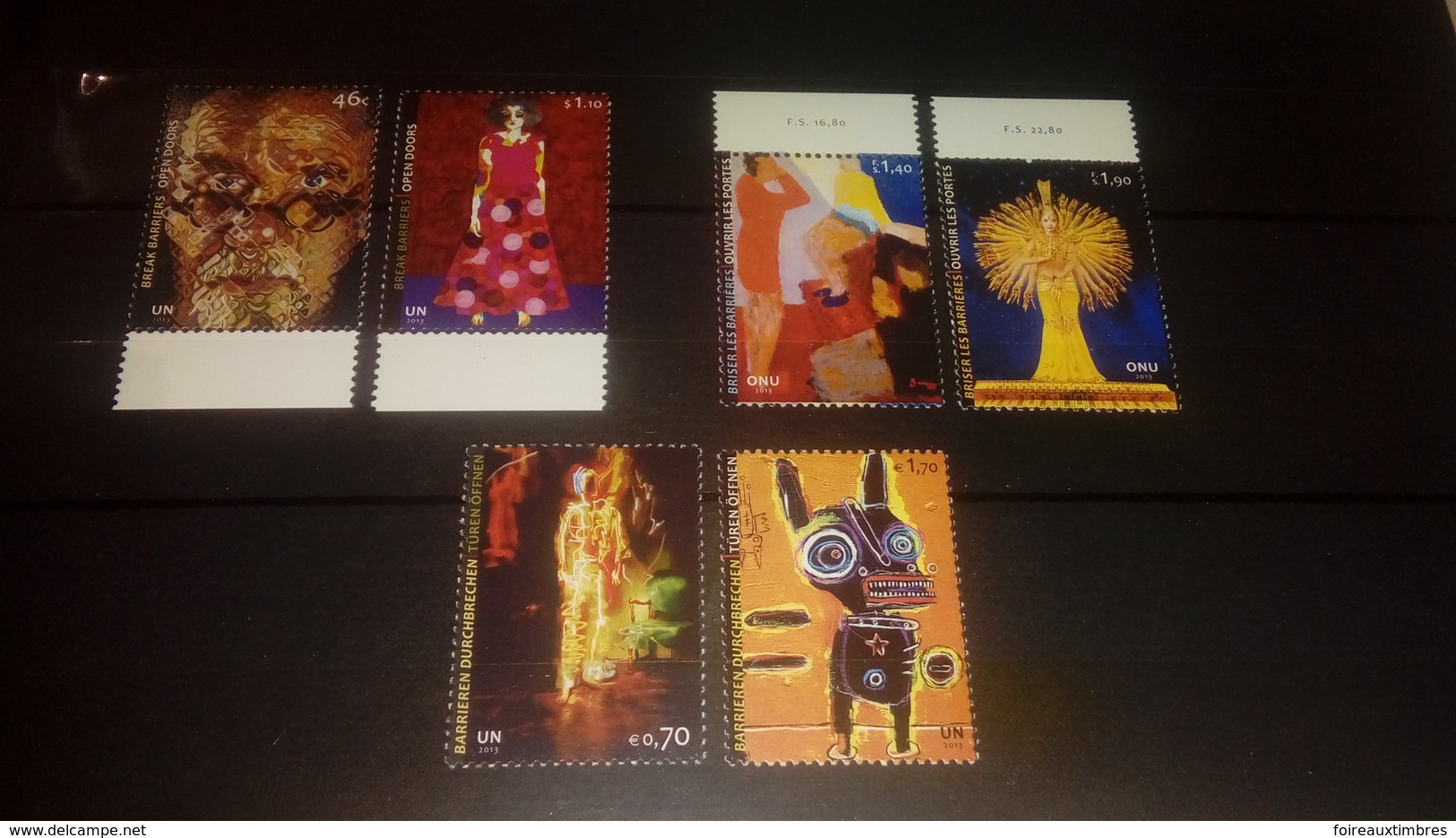 Nations Unies 2013 - Serie New-york, Genève, Vienne Neuf ** - Unused Stamps