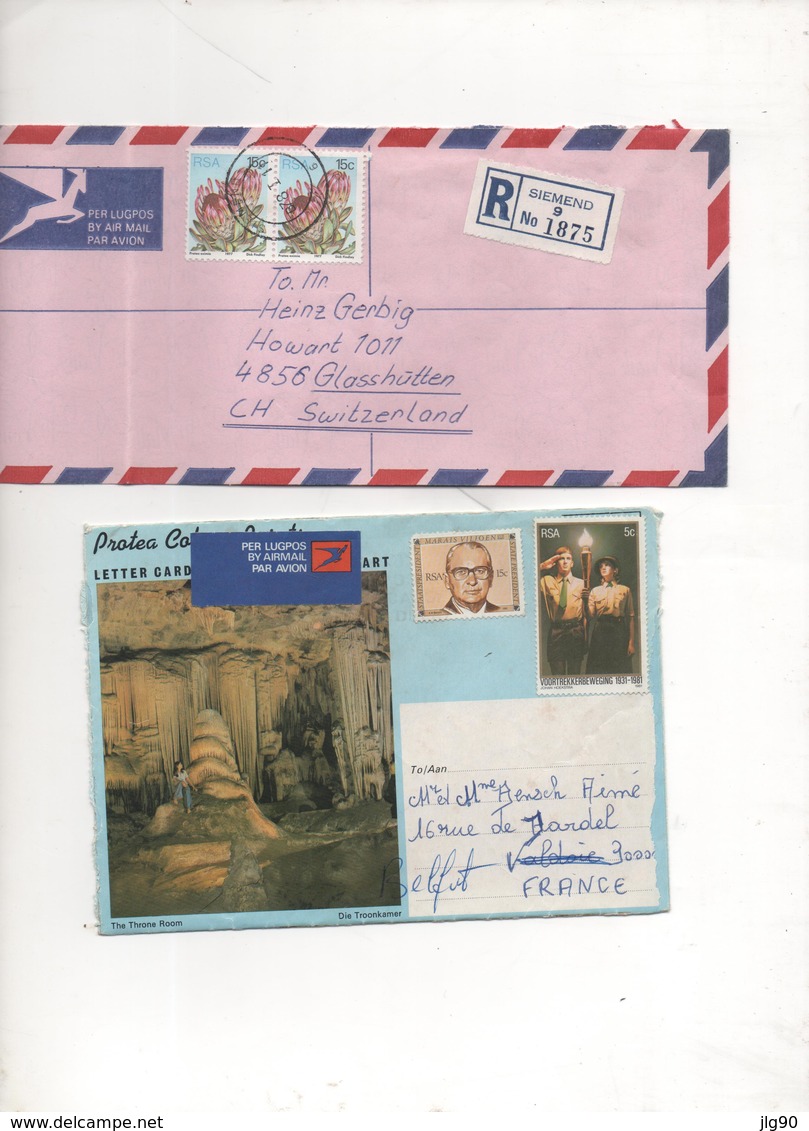 RSA_2 Covers 1978-81 - Lettres & Documents