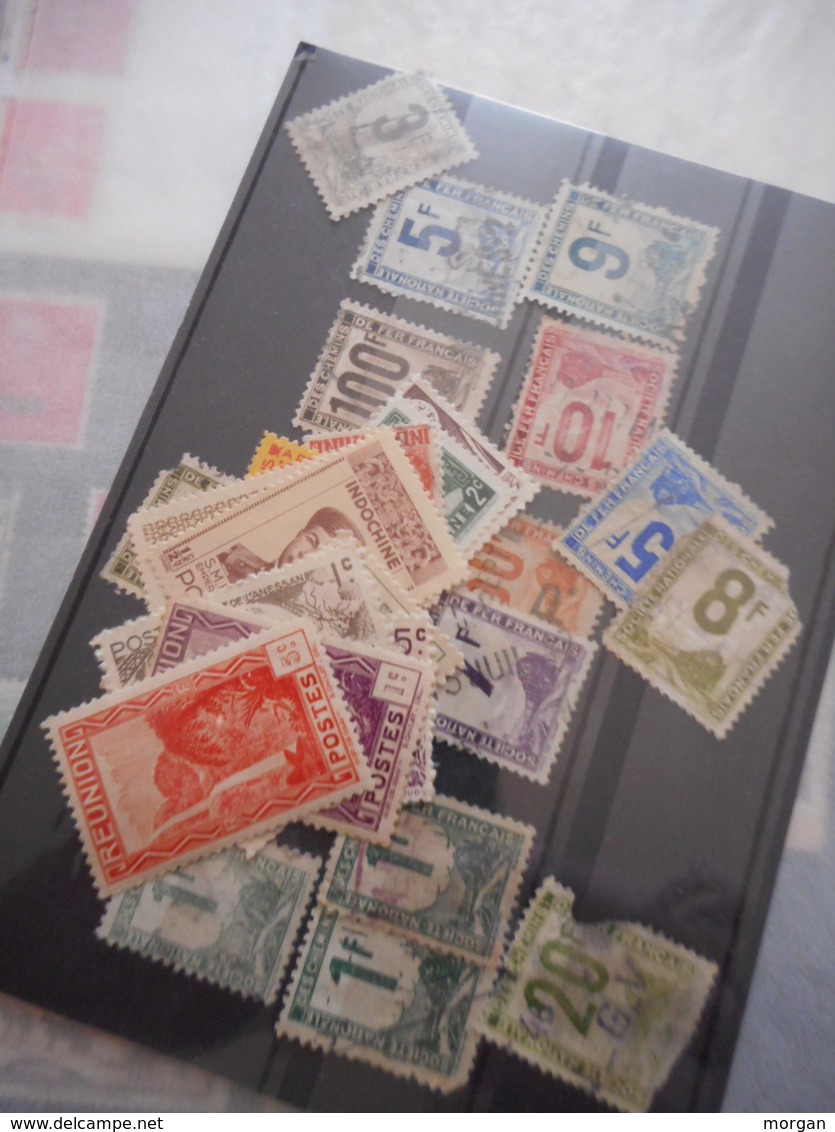 PHILATELIE, COLLECTION TIMBRES ANCIENS DE FRANCE  EN ALBUM Y et T, TOUS LES SCANS, PETITS FORMATS