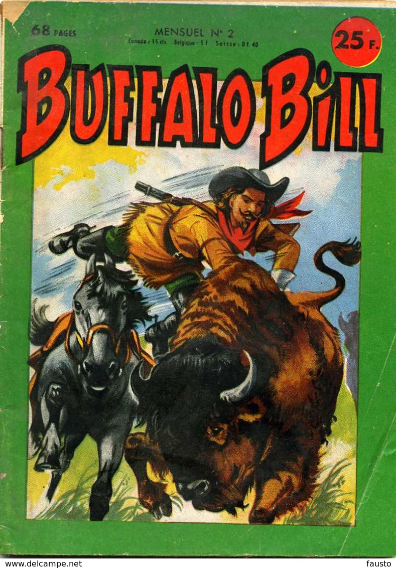 BUFFALO BILL  N° 2  1958 - Petit Format