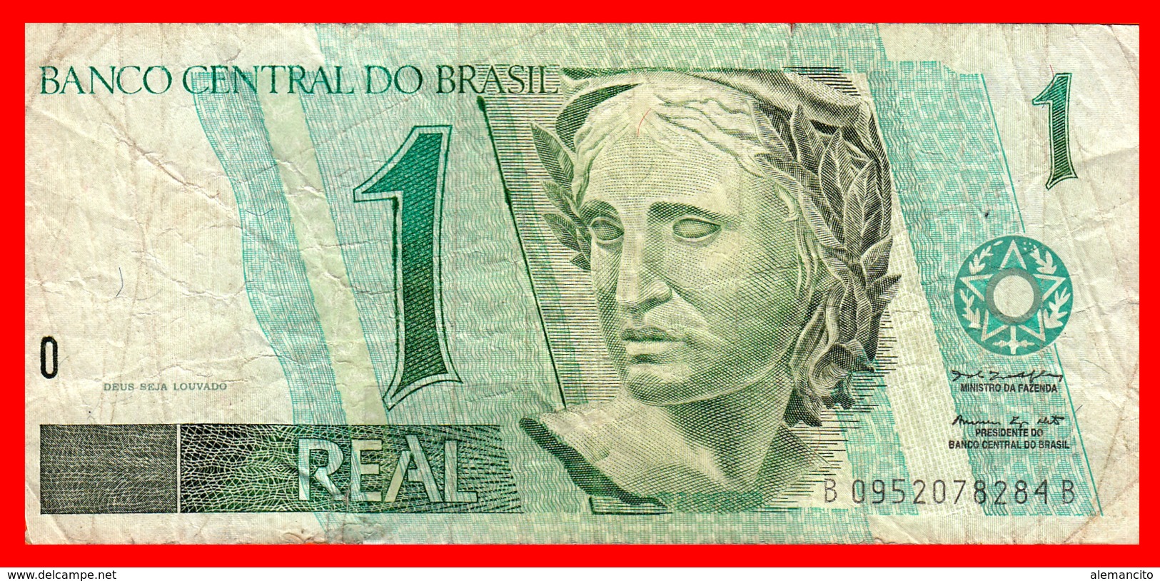 BRASIL - BILLETE 1 REAL 2003 - Brésil