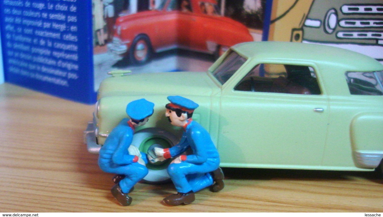 VOITURE STUDEBAKER, COMMANDER REGAL DE LUXE COUPE De 1947, 1/43, Tintin Au Pays De L'Or Noir - Tintin