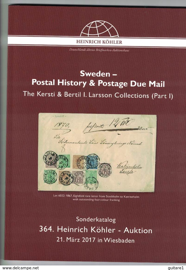 Sweden  (Heinrich Köhler) - Cataloghi Di Case D'aste