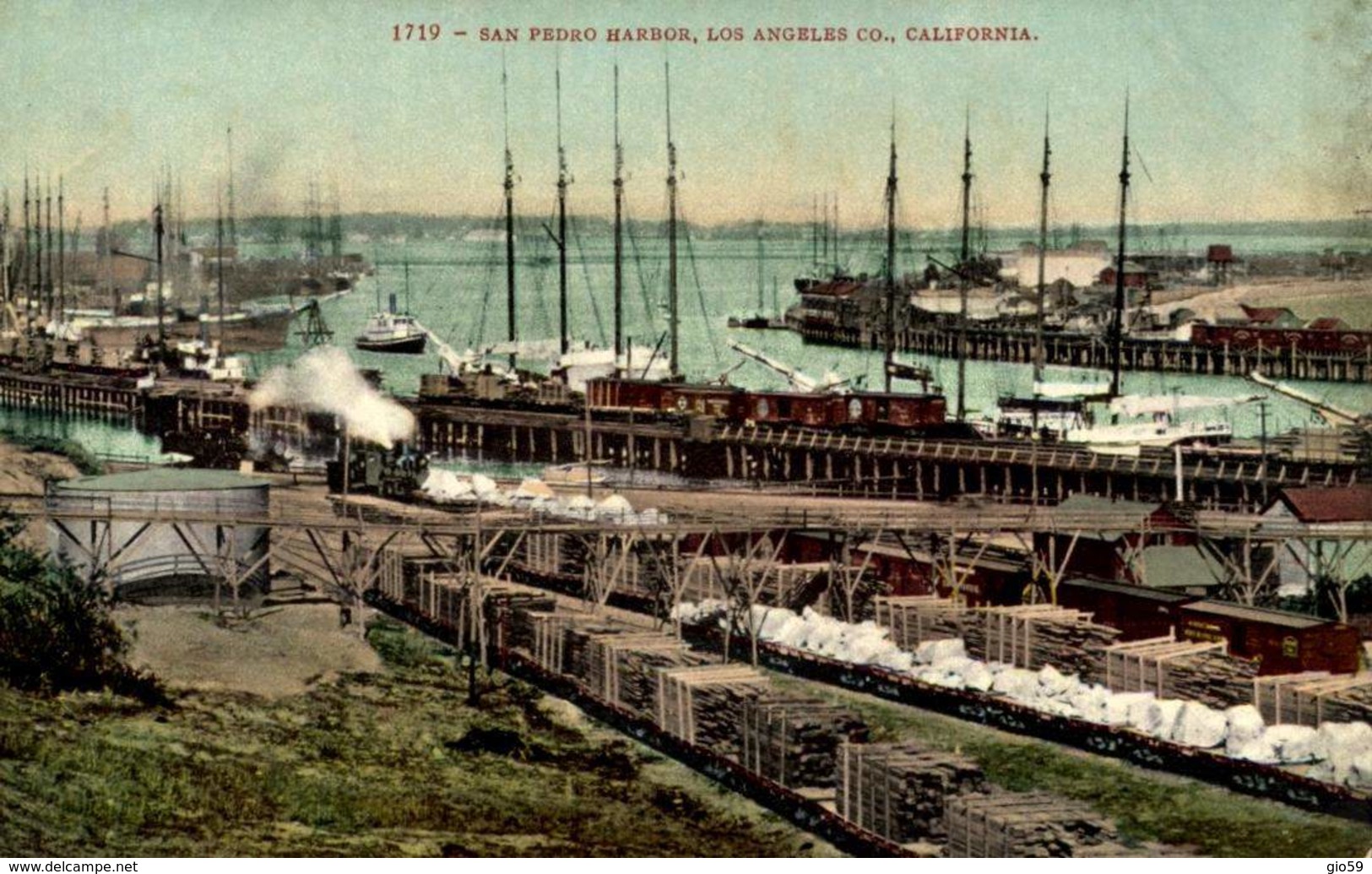 SAN PEDRO HARBOR LOS ANGELES / A 310 - Los Angeles