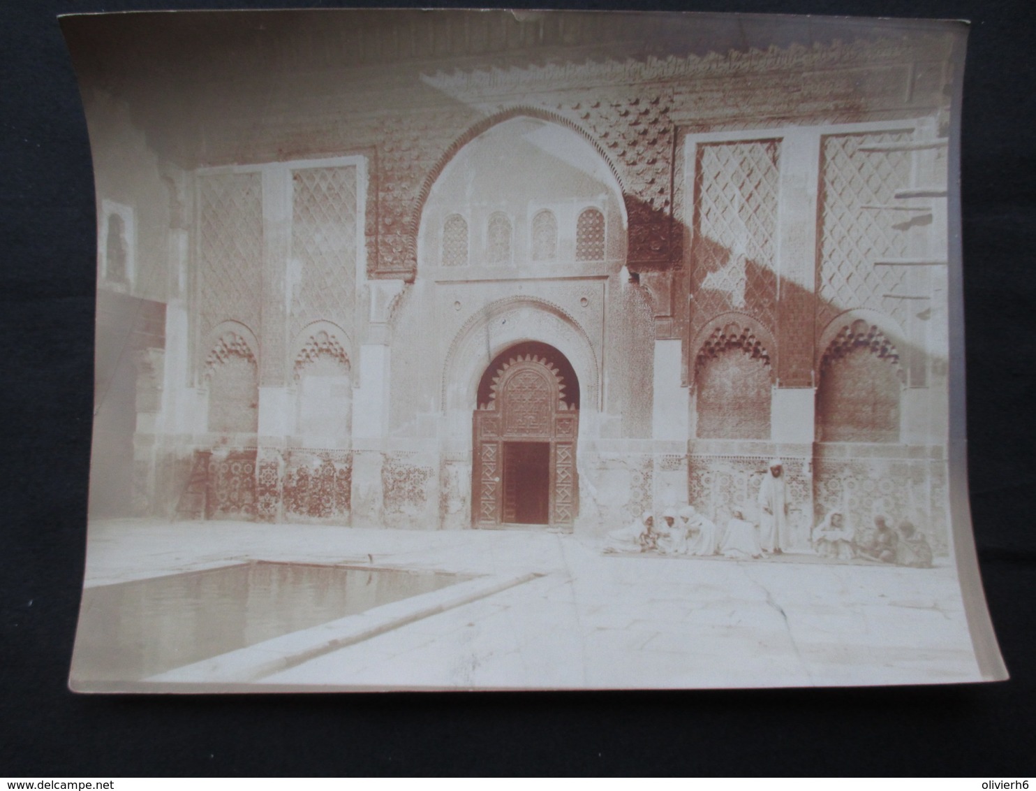 PHOTO MAROC (V1822) MARRAKECH (2 Vues) Photo Félix Fournitures Vues Du Pays A Palais Année 20 - Afrique