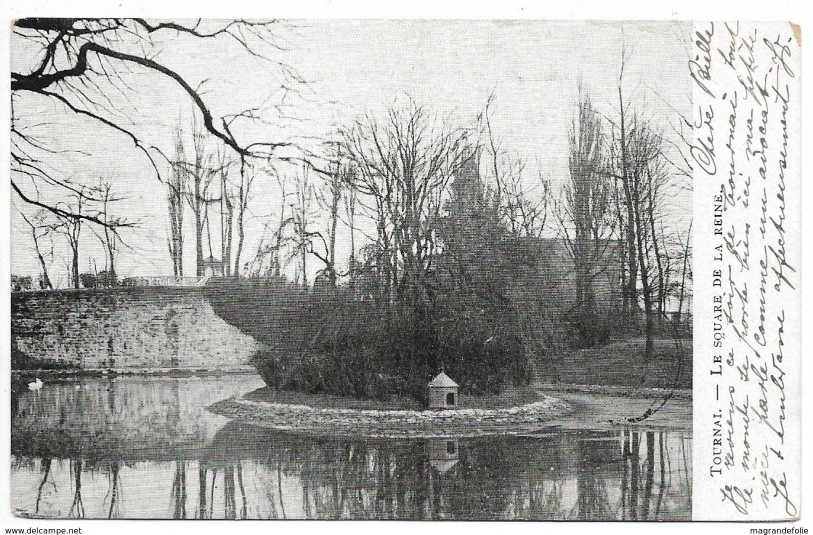 CPA PK  TOURNAI  LE SQUARE DE LA REINE - Autres & Non Classés