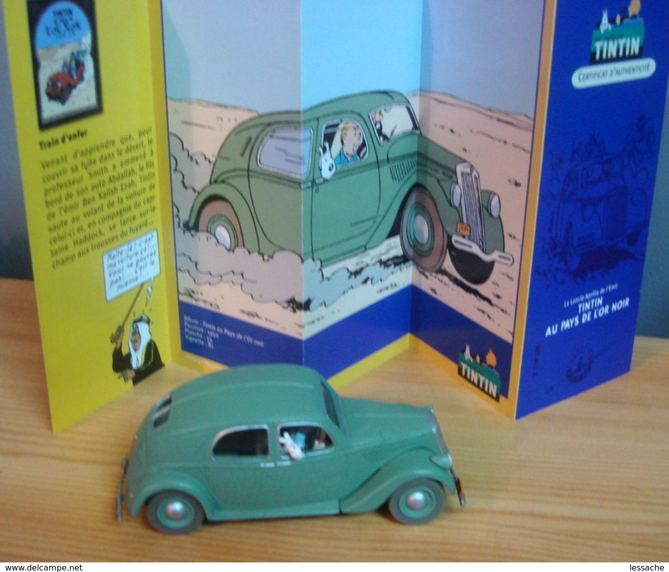 VOITURE LA LANCIA APRILIA DE L'EMIR De 1947, 1/43, Tintin Au Pays De L'Or Noire - Tim & Struppi