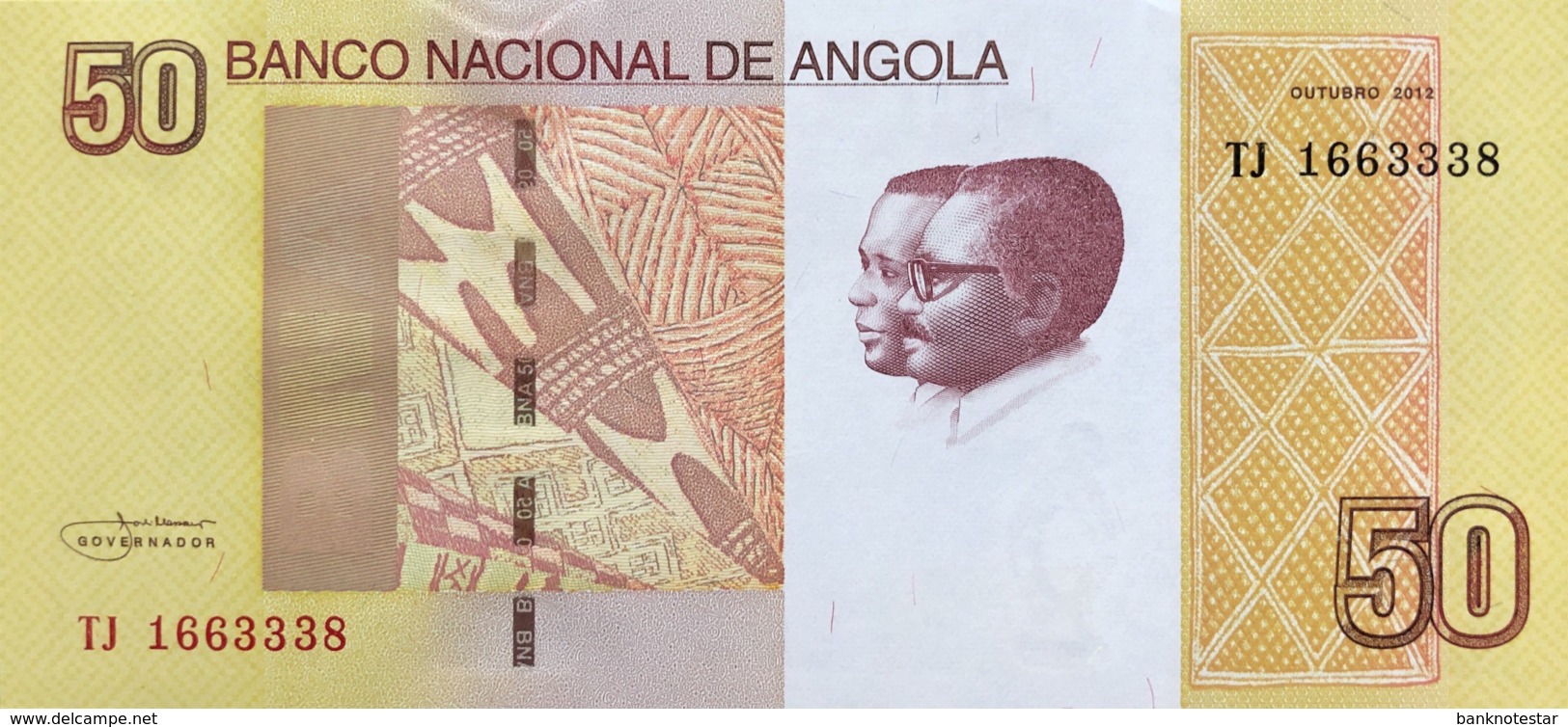 Angola 50 Kwanzas, P-152 (2012) - UNC - Angola