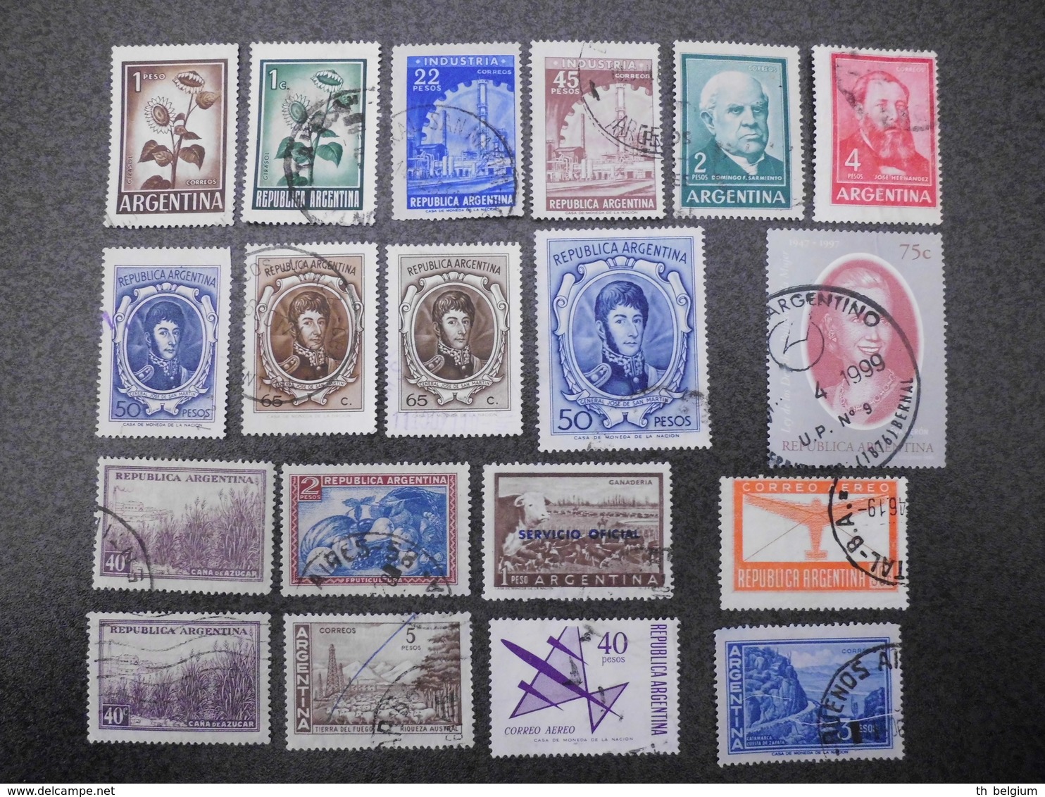 Stamps of the world: Argentina - +- 293 stamps