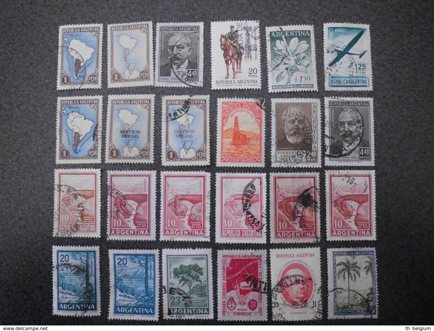 Stamps of the world: Argentina - +- 293 stamps