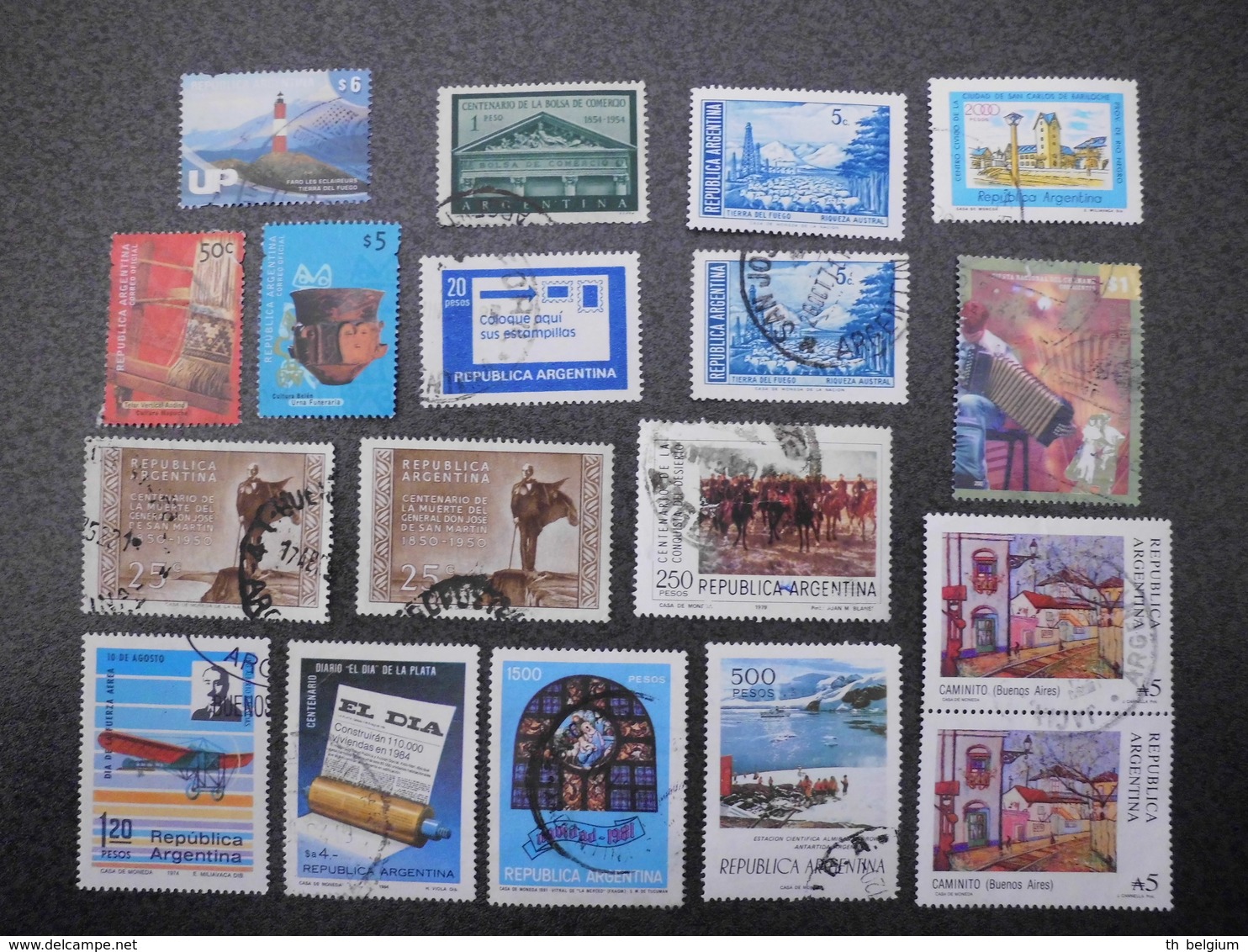 Stamps of the world: Argentina - +- 293 stamps