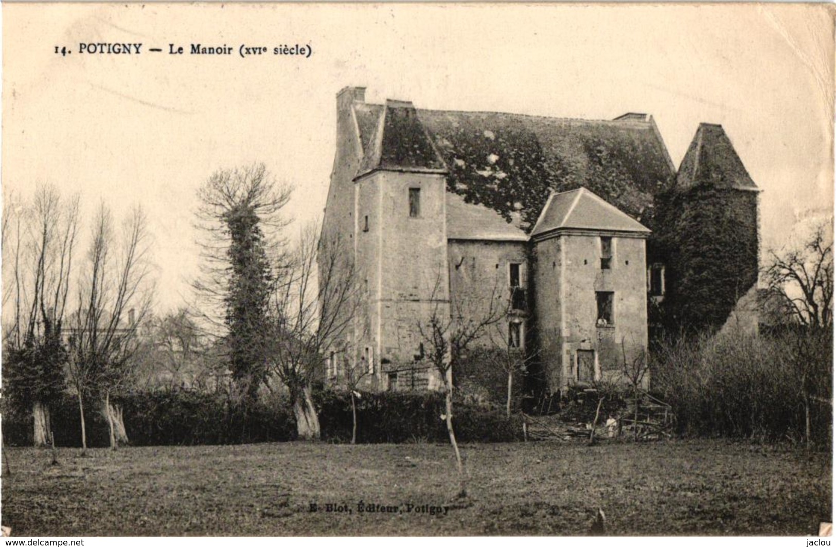 POTIGNY LE MANOIR (CACHET 36è INFANTERIE) REF 58279 C - Autres & Non Classés