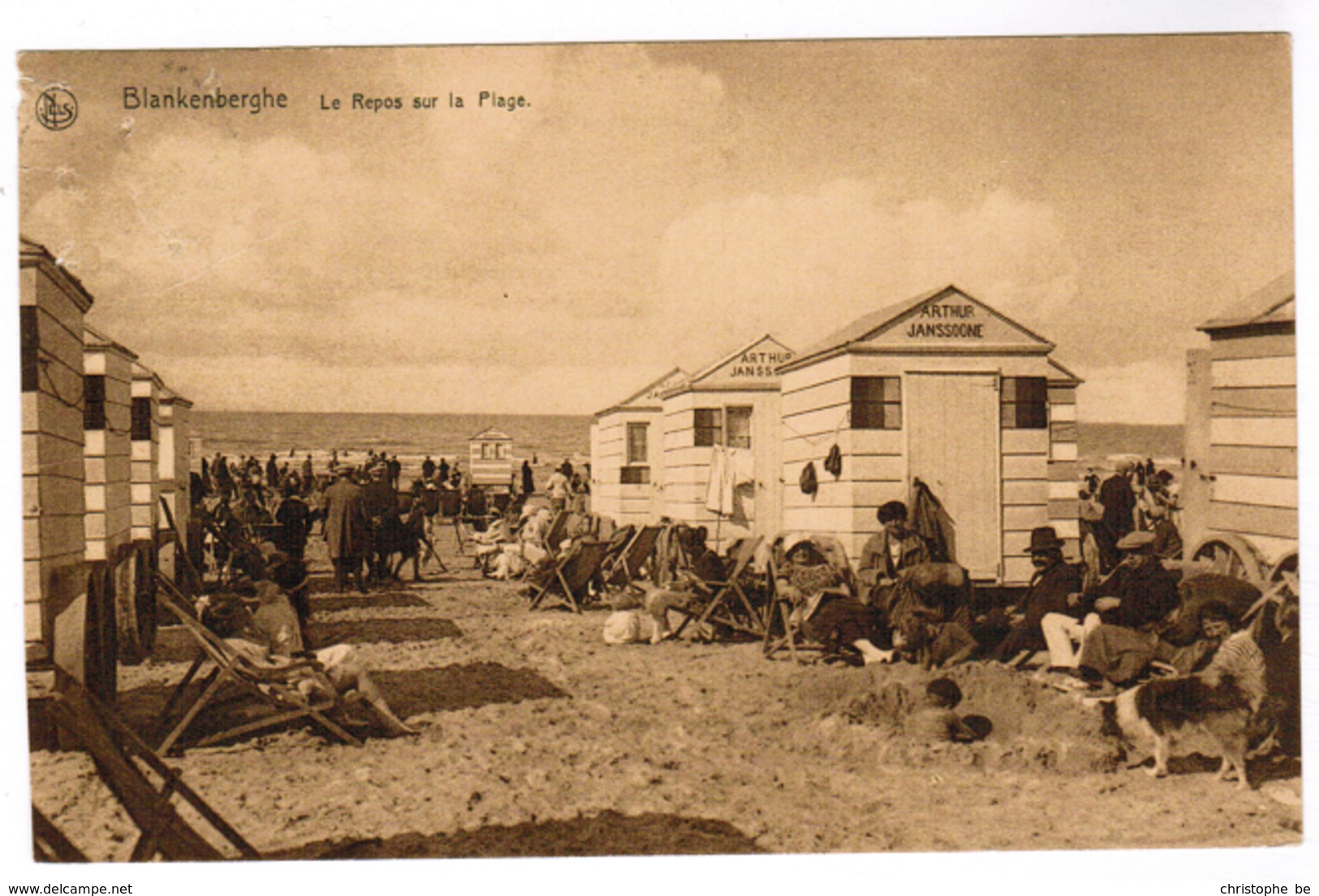 Blankenberge, Blankenberghe, Le Repos Sur La Plage (pk52330) - Blankenberge