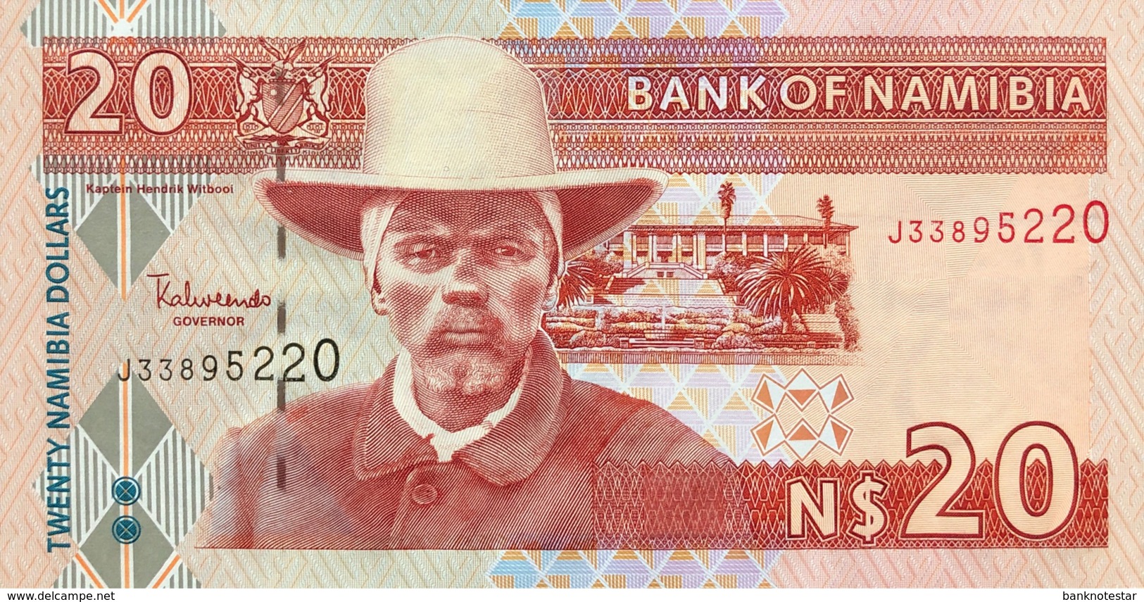 Namibia 20 Dollars, P-6b (2001) - UNC - Namibie