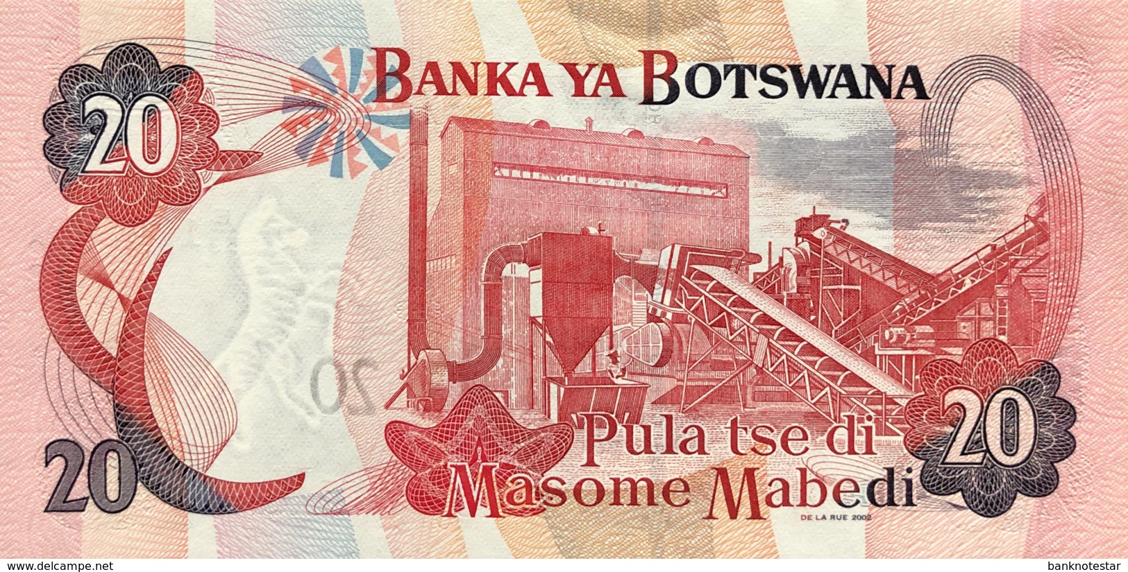 Botswana 20 Pula, P-25a (2002) - UNC - Botswana