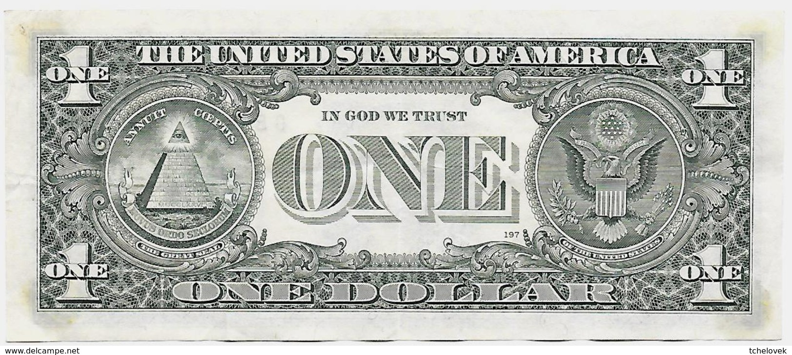 (Billets). USA. 1 $. 1 Dollar 1988 N° G 884394117 S - Billets De La Federal Reserve (1928-...)