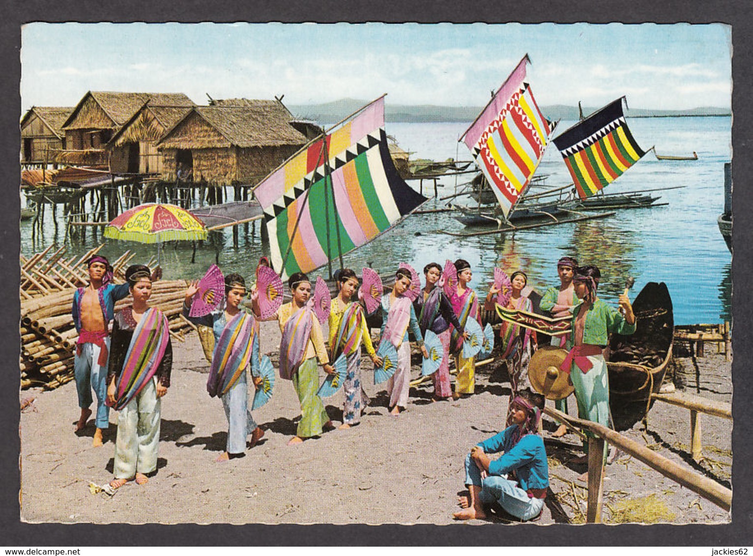 72477/ PHILIPPINES, Dance And Costume, Sailboats Known As Vintas - Philippines