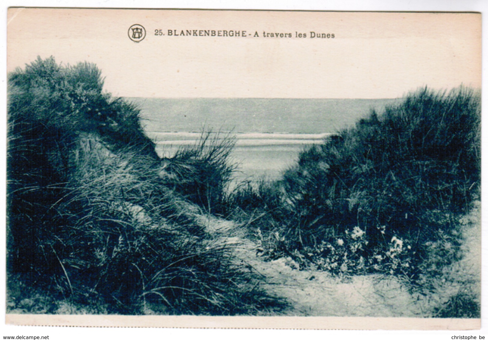 Blankenberge, Blankenberghe, A Travers Des Dunes (pk52349) - Blankenberge