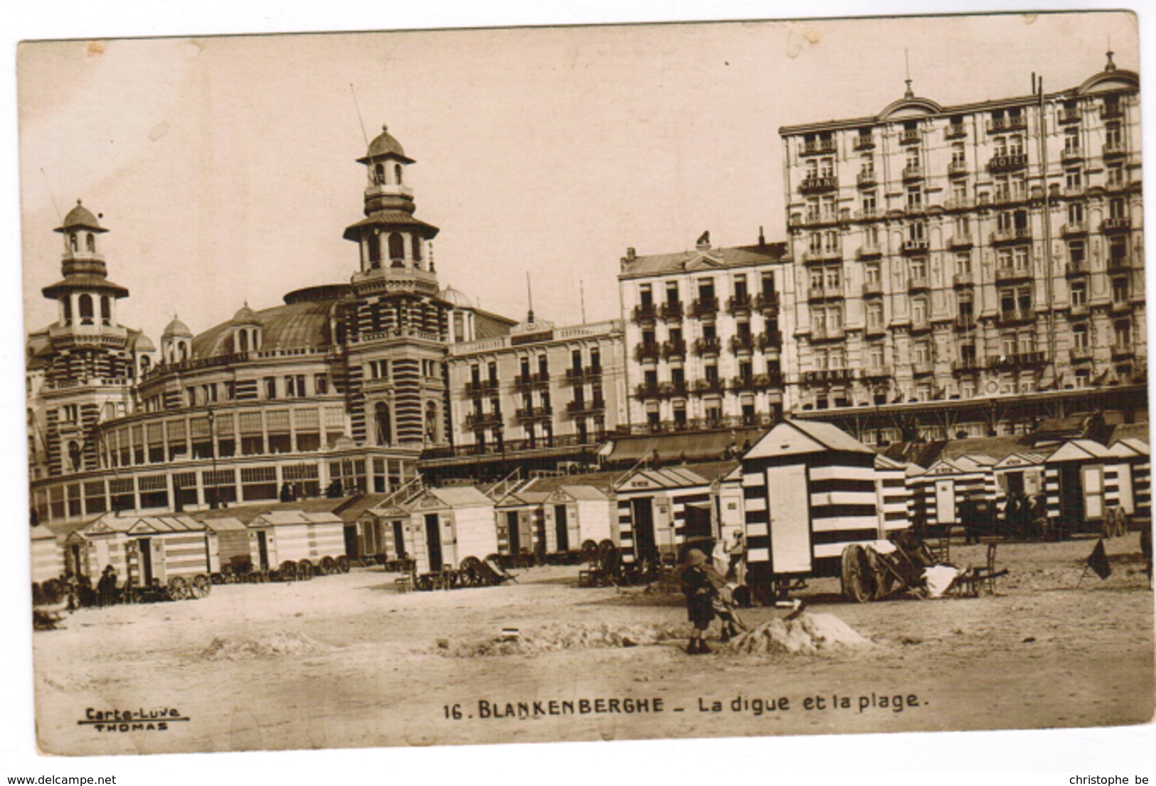 Blankenberge, Blankenberghe, La Digue Et La Plage (pk52353) - Blankenberge