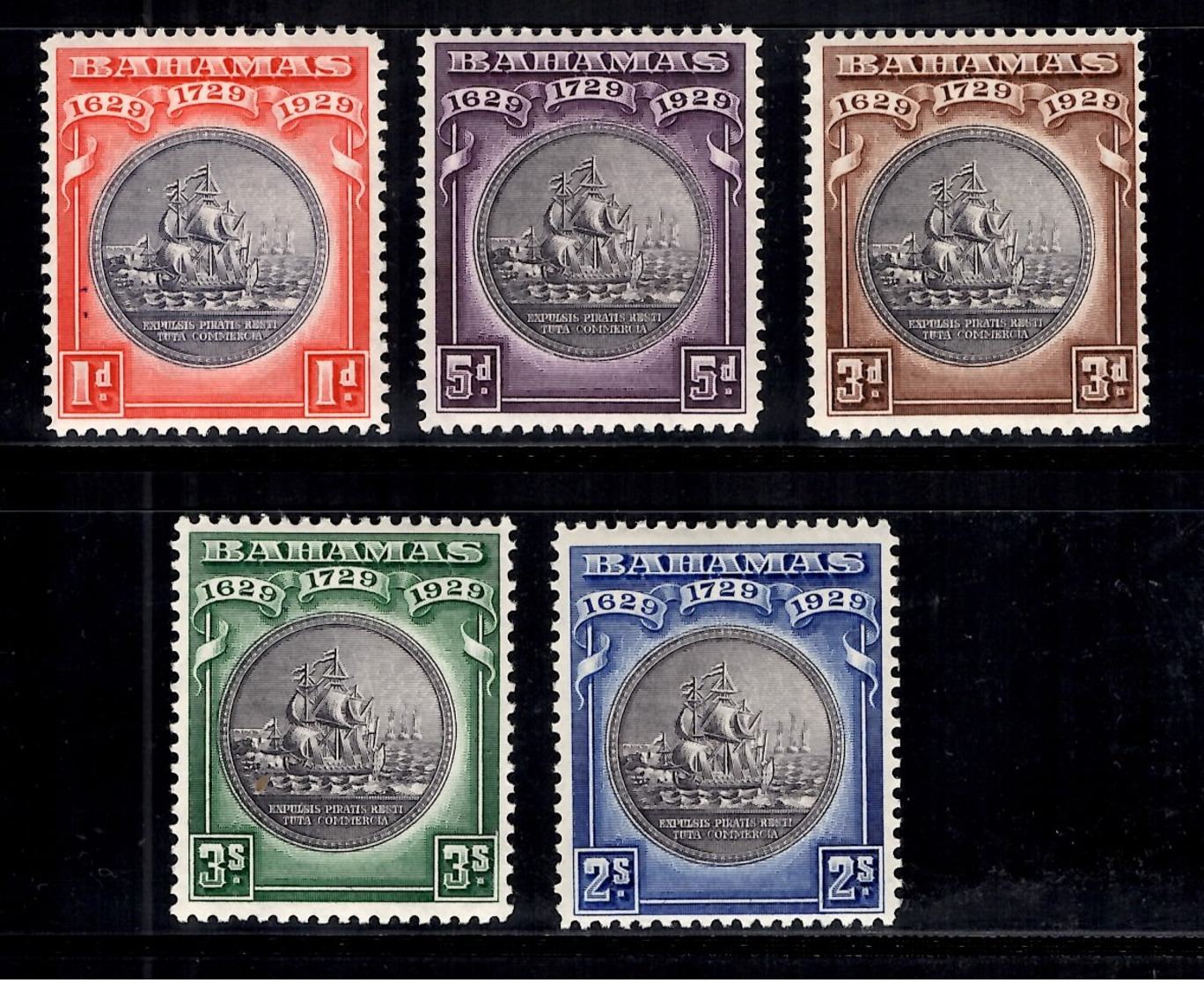 Bahamas YT N° 86/90 Neufs *. B/TB. A Saisir! - 1859-1963 Colonie Britannique