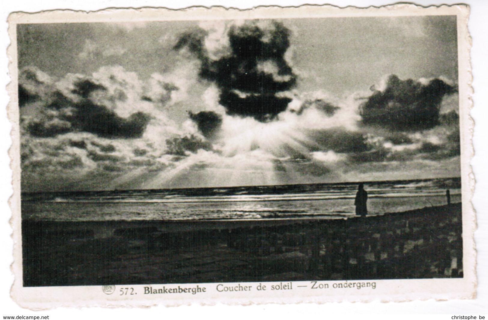 Blankenberge, Blankenberghe, Zonsondergang (pk52360) - Blankenberge